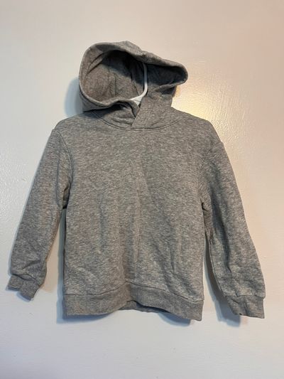 H&M Grey Hooded Sweat Shirt 3T