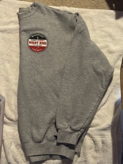 Mens Fire Department Sweatshirt Mens Fire Department Sweatshirt Men's - L