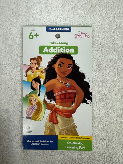 Brand New Disney Princess Take Along Addition Book Brand New Disney Princess Take Along Addition Book