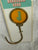 Monogram hook with letter J. Comes with screws Monogram hook with letter J. Comes with screws to hang