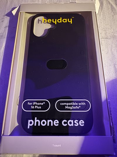 Brand new heyday, iPhone case black for iPhone 16+ Retail 20 from target