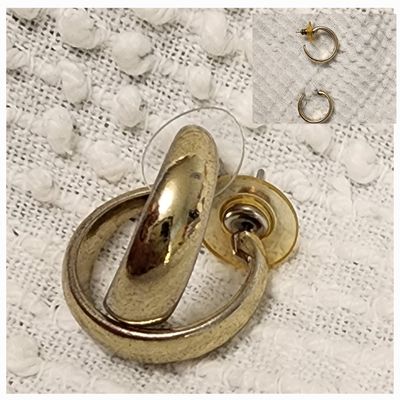 Small hoop earrings