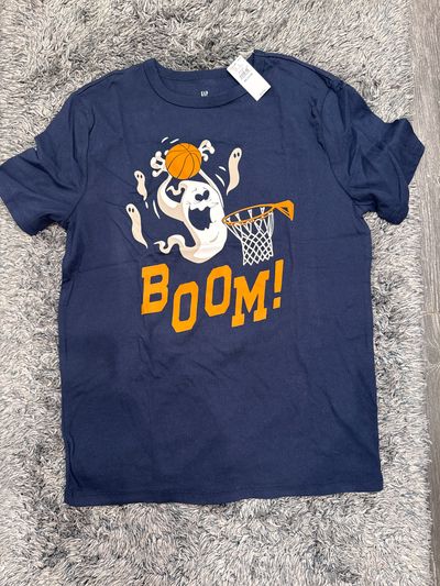 New with Tags GAP XXL Basketball Tee Organic cotton $17 retail 14-16