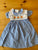 Pleats and Stitches Smocked Pumkin Dress New with Tags 5T/5