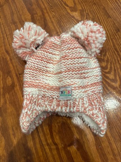 NYGB Pink Pom hat  3-6mo Infant (0-2 yrs)