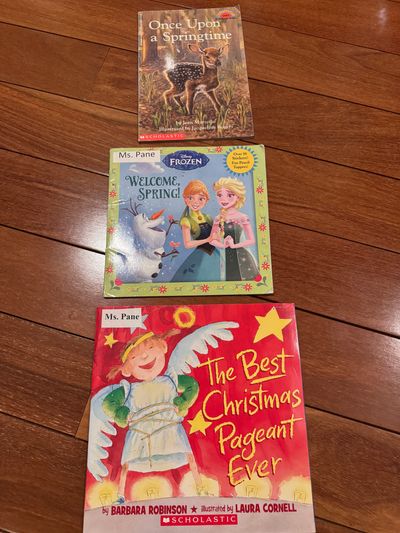 Two spring books and Christmas