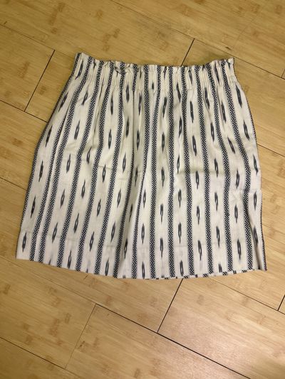 J Crew Cotton skirt with elastic waist Women's 4