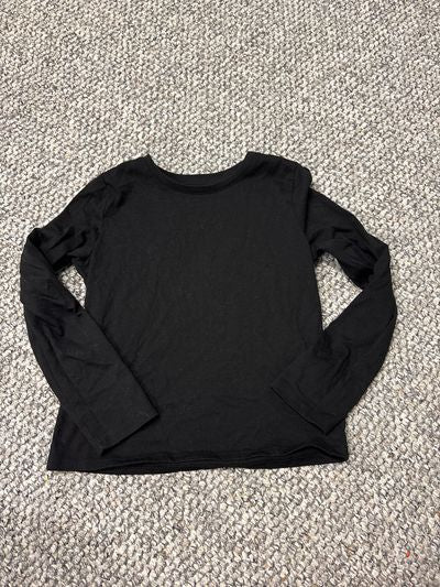 Wonder nation Black long sleeve top 7-8
