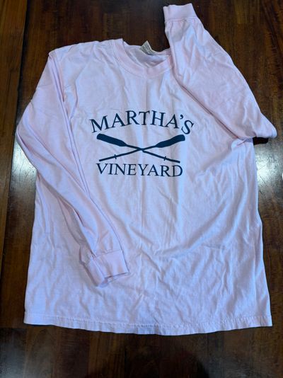 Marthas vinyard pink polo LIKE NEW Women's - L