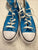 New Converse high tops Blue high tops 7-1/2 (Adult)