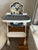Oribel High chair in great condition color slate