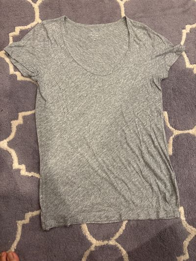 J. Crew 9 Gray vintage cotton t shirt Women's - M