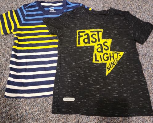 Carters and Jumping Beans 2 summer tshirts 2T