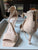 Kelly and Katie Beige Velvet heels.. like new Kelly and Katie Beige Velvet heels.. like new 8-1/2 (Adult)