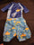 UV Skinz kids submarine-themed rash guard and matching trunks 5T/5