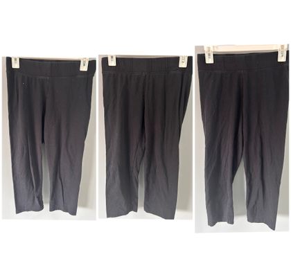 Sonoma Cropped leggings 3 pack Women's - M
