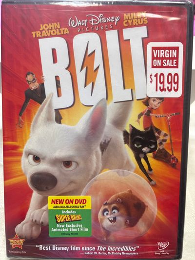 NEW- Walt Disney Pictures - Bolt Unopened packaging
