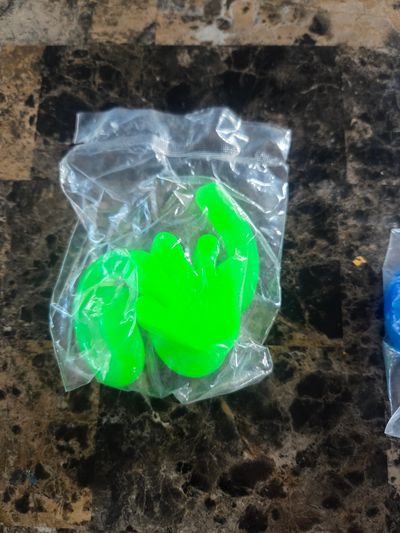 Brand New Green medium size sticky hand
