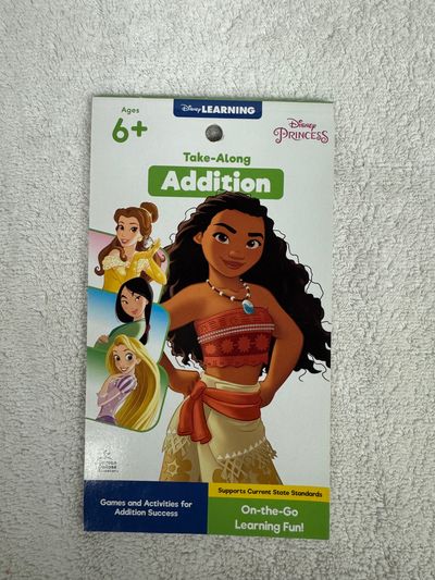 Brand New Disney Princess Take Along Addition Book Brand New Disney Princess Take Along Addition Book