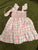 SHEIN Pink checkered dress with bow 12-18 Months