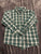 Gymboree Long sleeved button down green and blue 4T