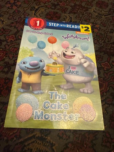 Brand new early reader cake, monster