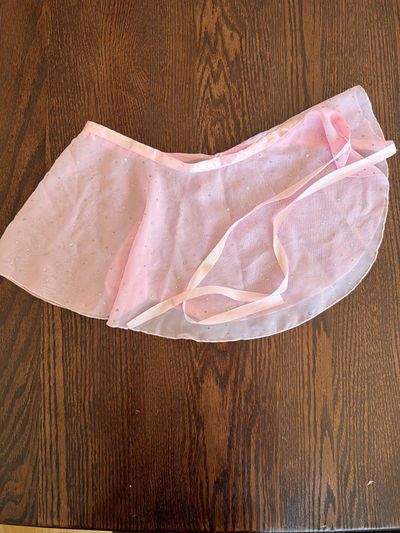 Wrap around ballet skirt