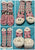 Adorable unicorn slipper Sox w skid proof bottoms Pink w 3D unicorn face lining & above ankle length Women's - M