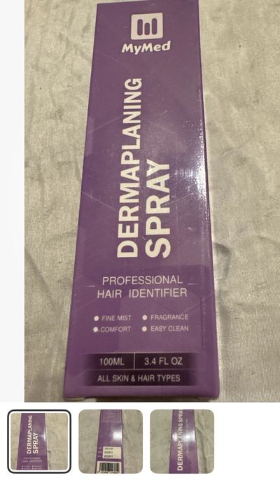 : New Dermaplanning Spray By MyMed  Professional Hair identifier