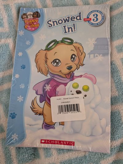 Scholastic. NEW 2books ORIG 7.98 Snowed in and winter friends in original packaging