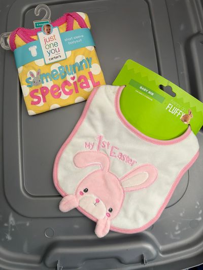 New SomeBunny Special Onesie 1st Easter Bib  3 Months