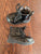 Black boots with side zipper  5 (Infant Shoe)