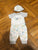 Dinosaur 3 mths set onesie pants hat  0-3 Months