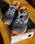 Saucony Cohesion TR14 sneakers Lace up, light black and orange, worn 11 (Lil' Kid)