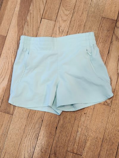 Land's End Mint green shorts 7-8