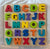 Walmart 26pc Wooden Colored Alphabet Puzzle