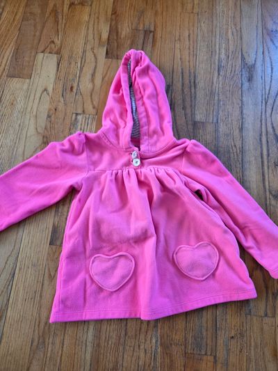Carters Hooded Button long sleeved shirt  4T