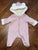 Tahari Zip up hooded sweater suit Zip up hooded sweater suit 0-3 Months
