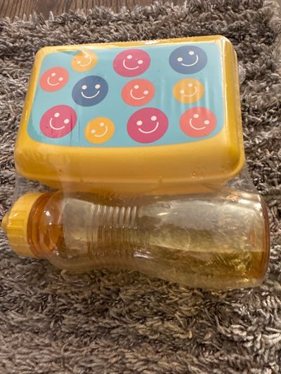 New food container and water bottle retail $3 from