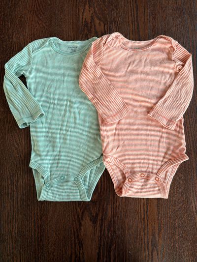 Carters 2-LS shirts  18 Months