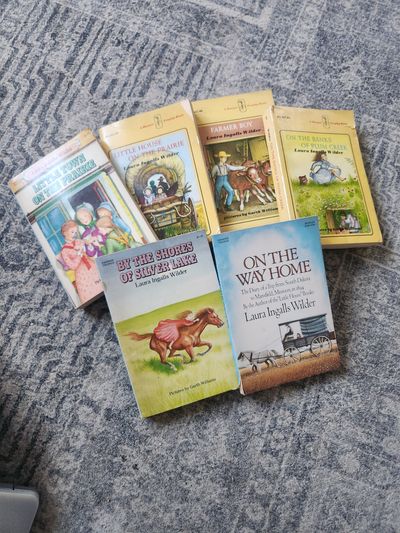 Little house on the prairie set 6 antique books