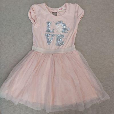 Bmagical Love unicorn pink sparkle.dress 5T