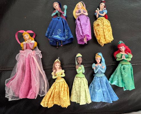 Disney Disney Princess Ornaments -8pcs