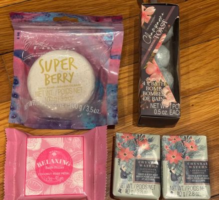 Brand New bath bombs and soaps Brand New bath bombs and soaps