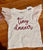 Brand new Mudpie white tiny dancer top 12-18 month Retail $29 12-18 Months