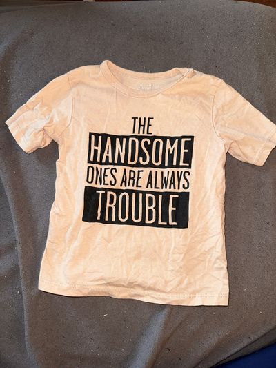 The Childrens Place Tan tee 2T