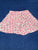 Old Navy Cream and pink floral skort 2T