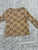 Cat and jack long sleeve cat tee  10-12