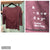 A new day Maroon long sleeve shirt Women's - M