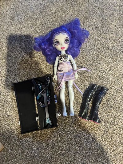 Rainbow High Rockstar doll rainbow high doll with boots and guitar